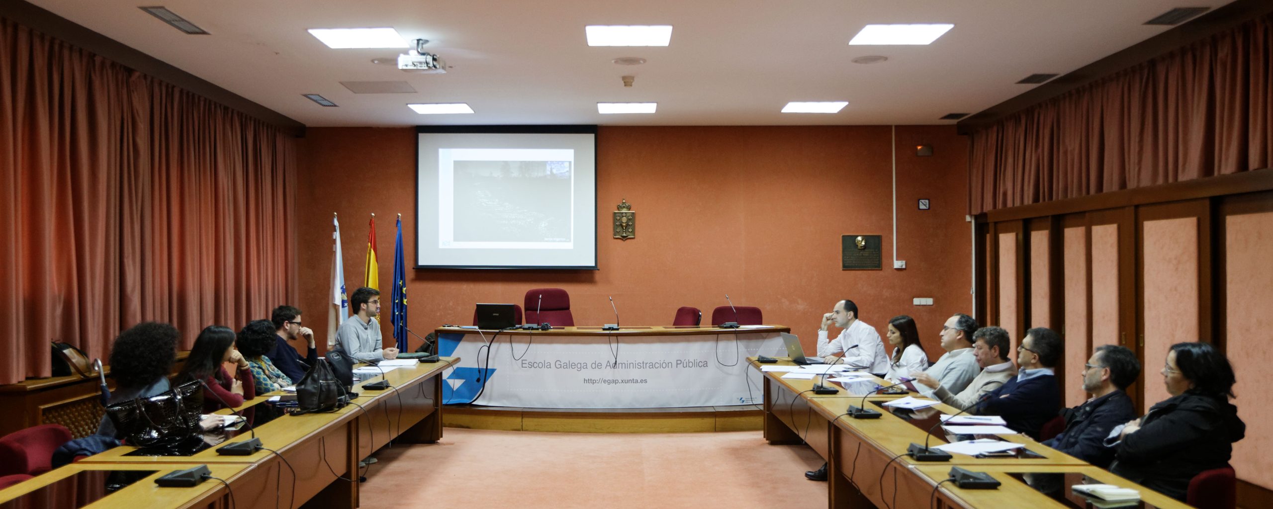 Sesión de trabajo con el Instituto de Estudos do Territorio