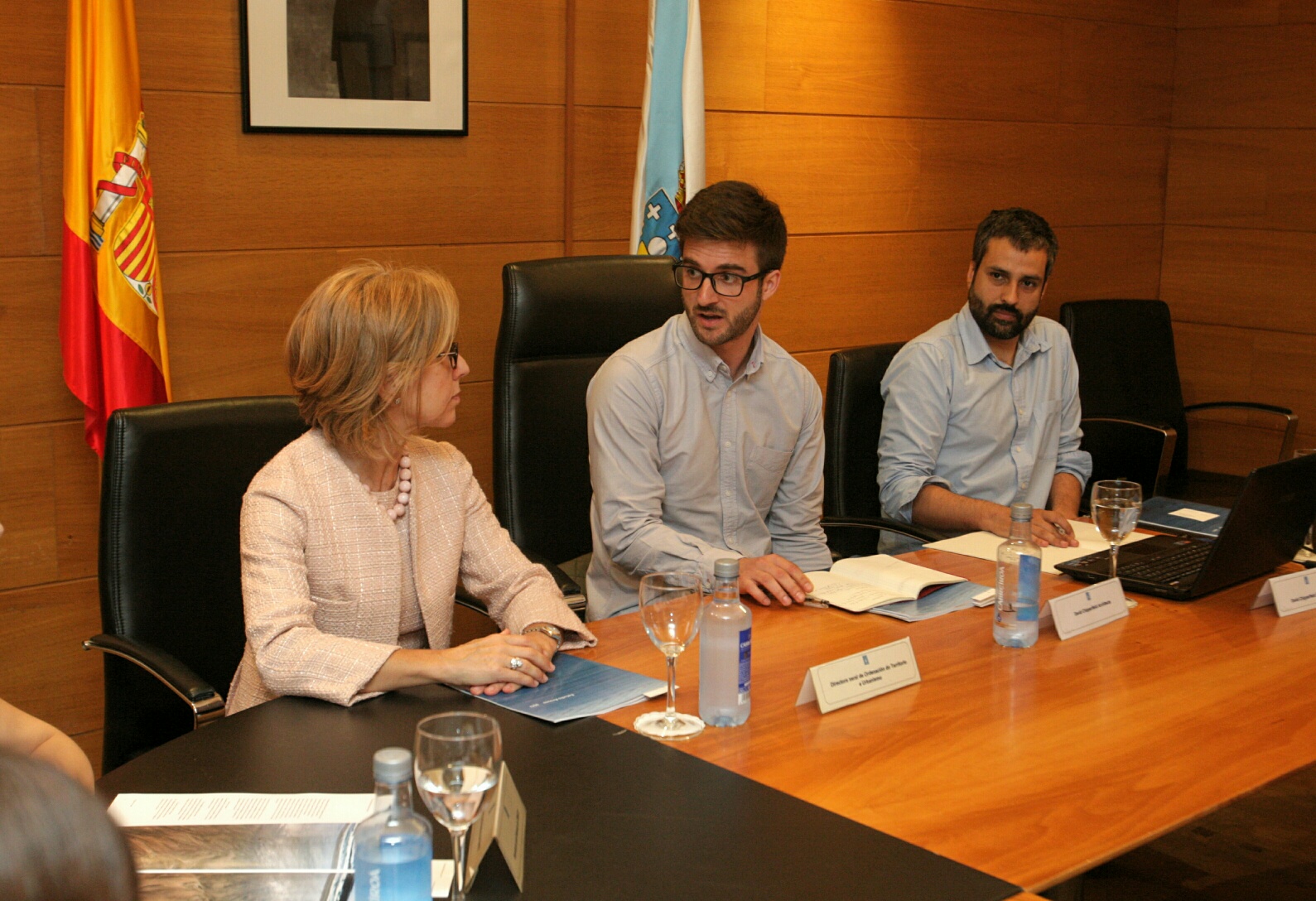 Presentación ante las Direcciones Generales de la Xunta de Galicia